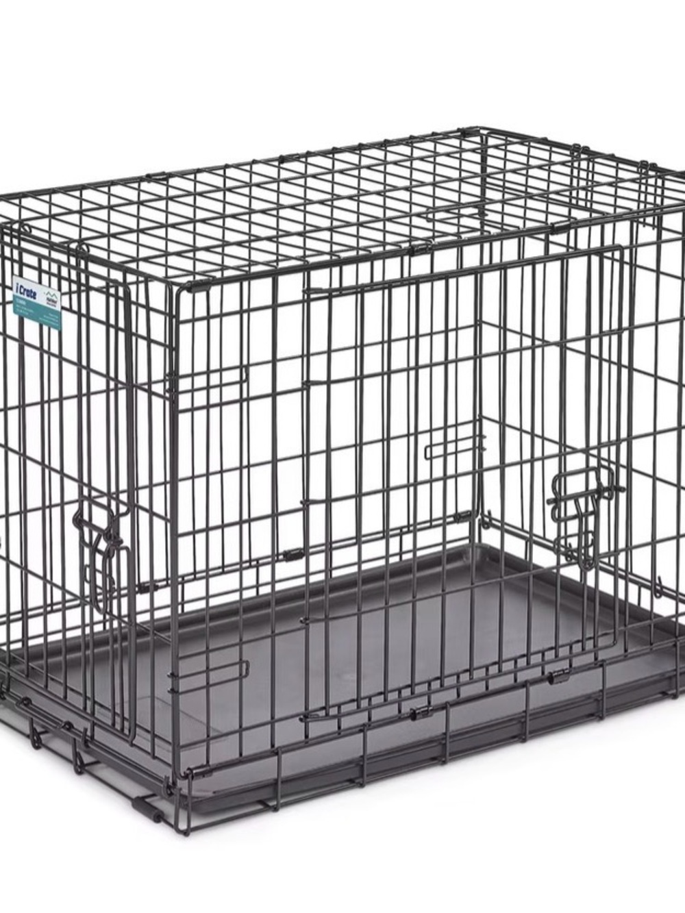 Mid-West Icrate Metal Double Door Dog Cage